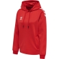 Preview: Damen Hoodie Hummel Core XK Poly Sweat - Rot